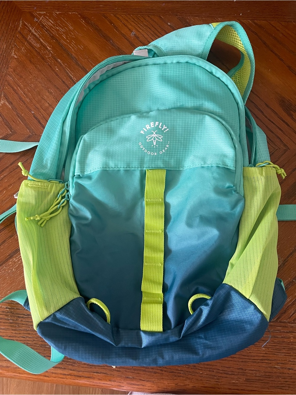 Firefly Kids' Aqua & Lime Outdoor Backpack